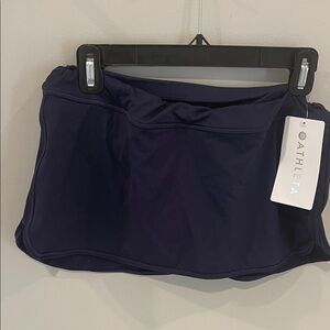 Athleta Navy Tidal Skirt